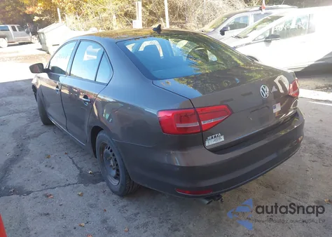 2015 Volkswagen Jetta 2.0L S из США, поврежденный, VIN 3VW2K7AJ8FM349705